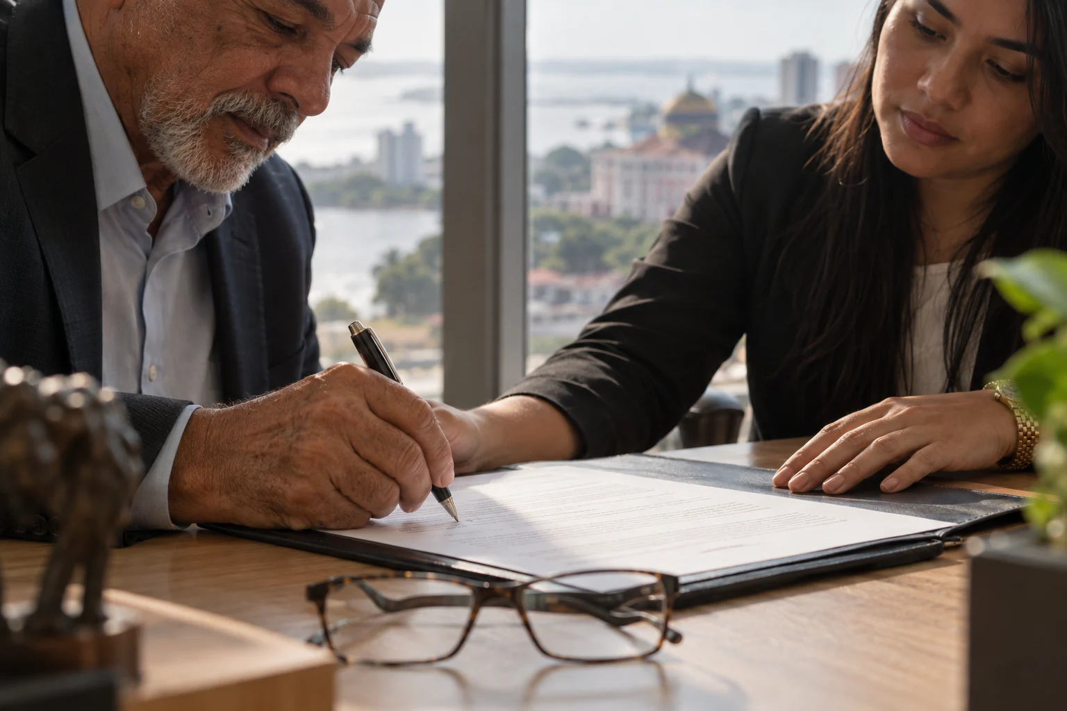 Assinatura de documentos institucionais